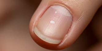 unha com mancha branca