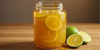 Xarope Caseiro de Limão e Mel para Tosse